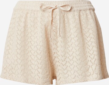 ROXY Regular Shorts 'SUNSET RIDERS' in Beige: predná strana