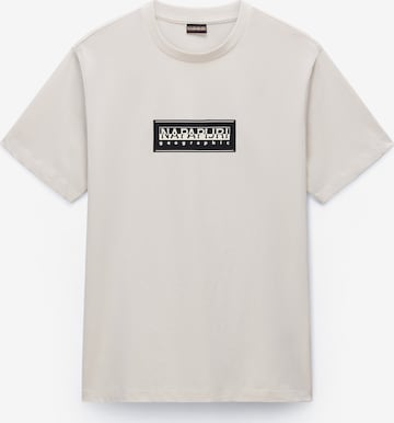 NAPAPIJRI T-Shirt in Beige: Vorderseite