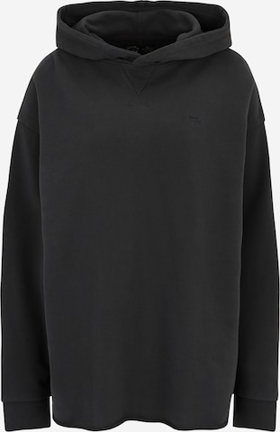 Superdry Sweatshirt 'Studios' i svart: framsida