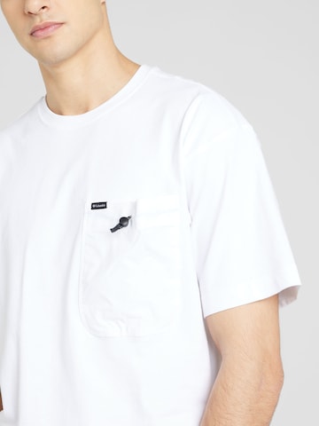 COLUMBIA Λειτουργικό μπλουζάκι 'Landroamer' σε λευκό