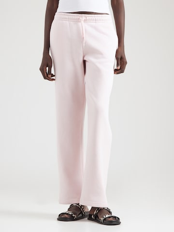 Gina Tricot Loosefit Hose in Pink: Vorderseite
