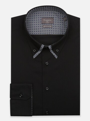 Camicia business di 7Camicie in nero: frontale