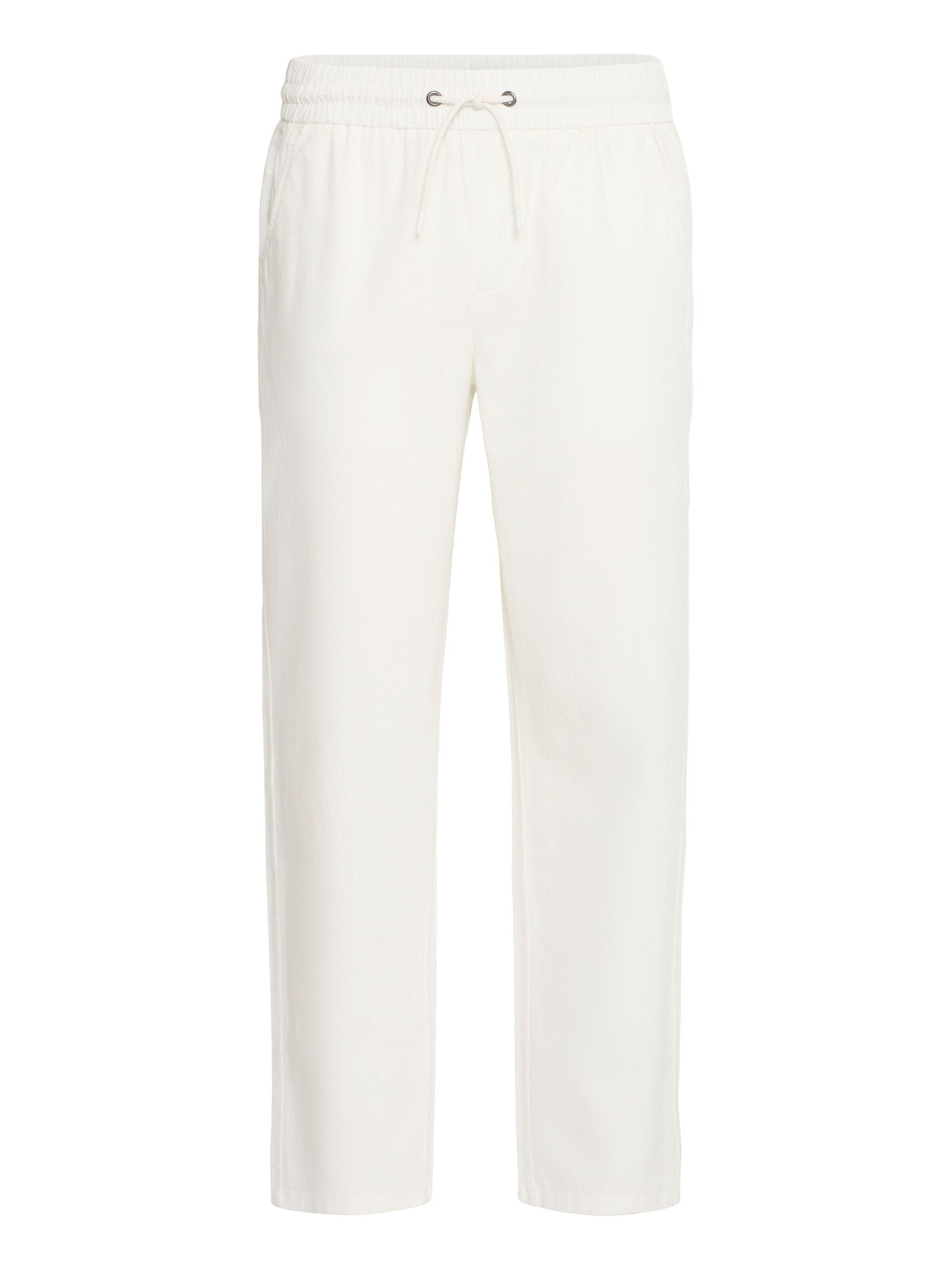 Pantalon 'BHBay' BLEND en blanc : devant