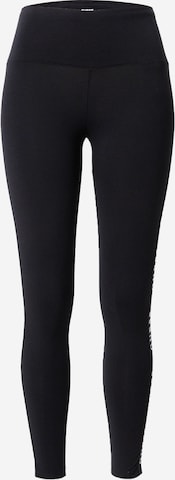 GUESS Skinny Workout Pants 'ALINE' in Black: front