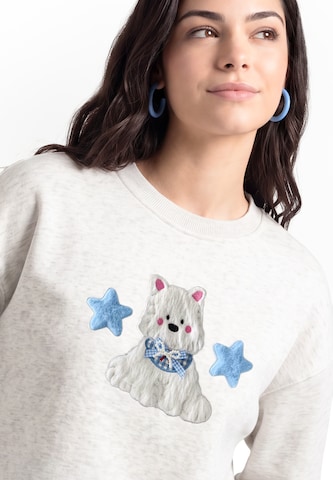Sweat-shirt MYMO en blanc
