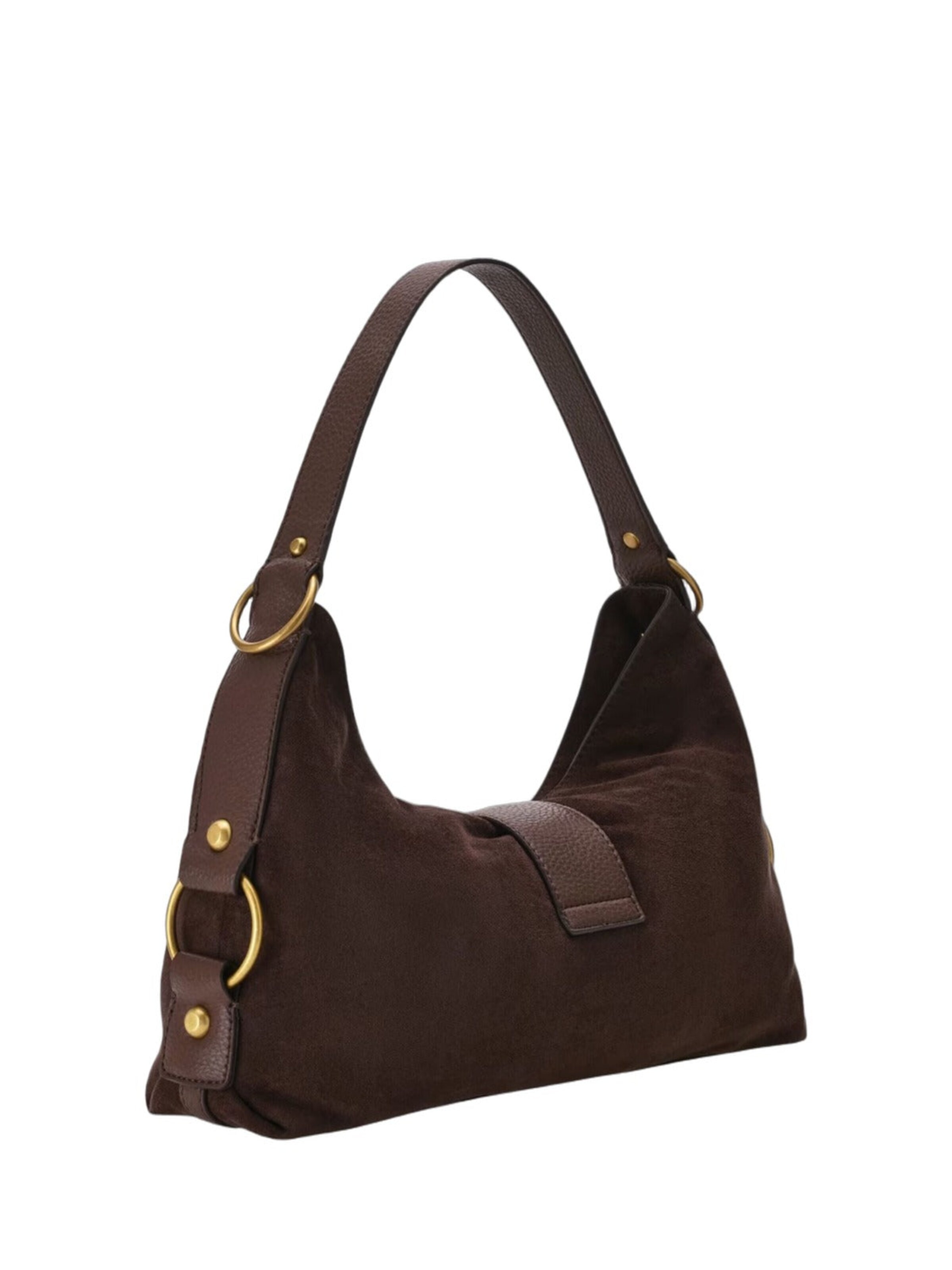 GUESS Taška cez rameno 'Guess Sac Bandoulière Eliette Espresso' - Hnedá