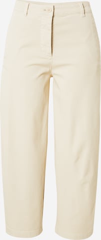 Marc O'Polo Wide leg Pants in Beige: front