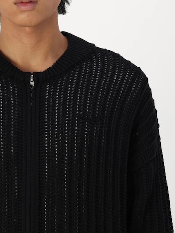 Denim Project Collegetakki ' DPKnitted ' värissä musta