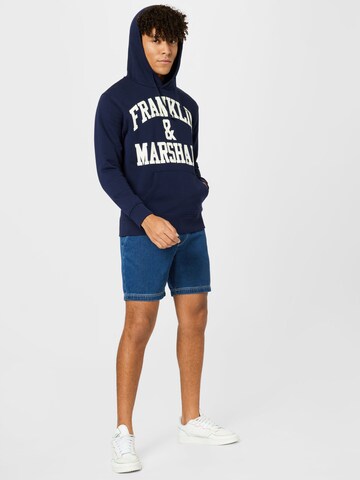 FRANKLIN & MARSHALL Sweatshirt in Blau