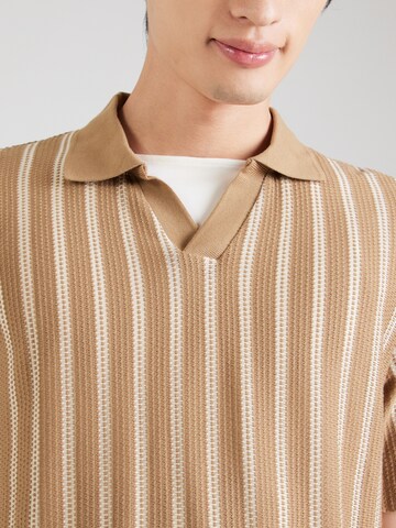 Jack & Jones Premium Свитер 'JPRBluharry' в Коричневый