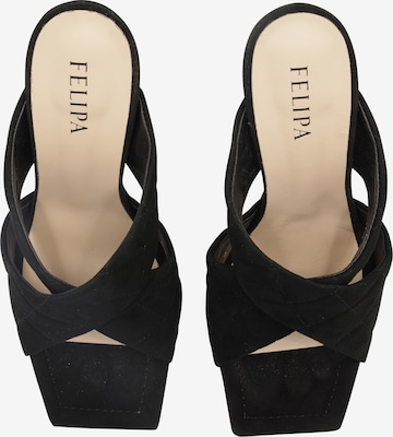 FELIPA Mules in Black