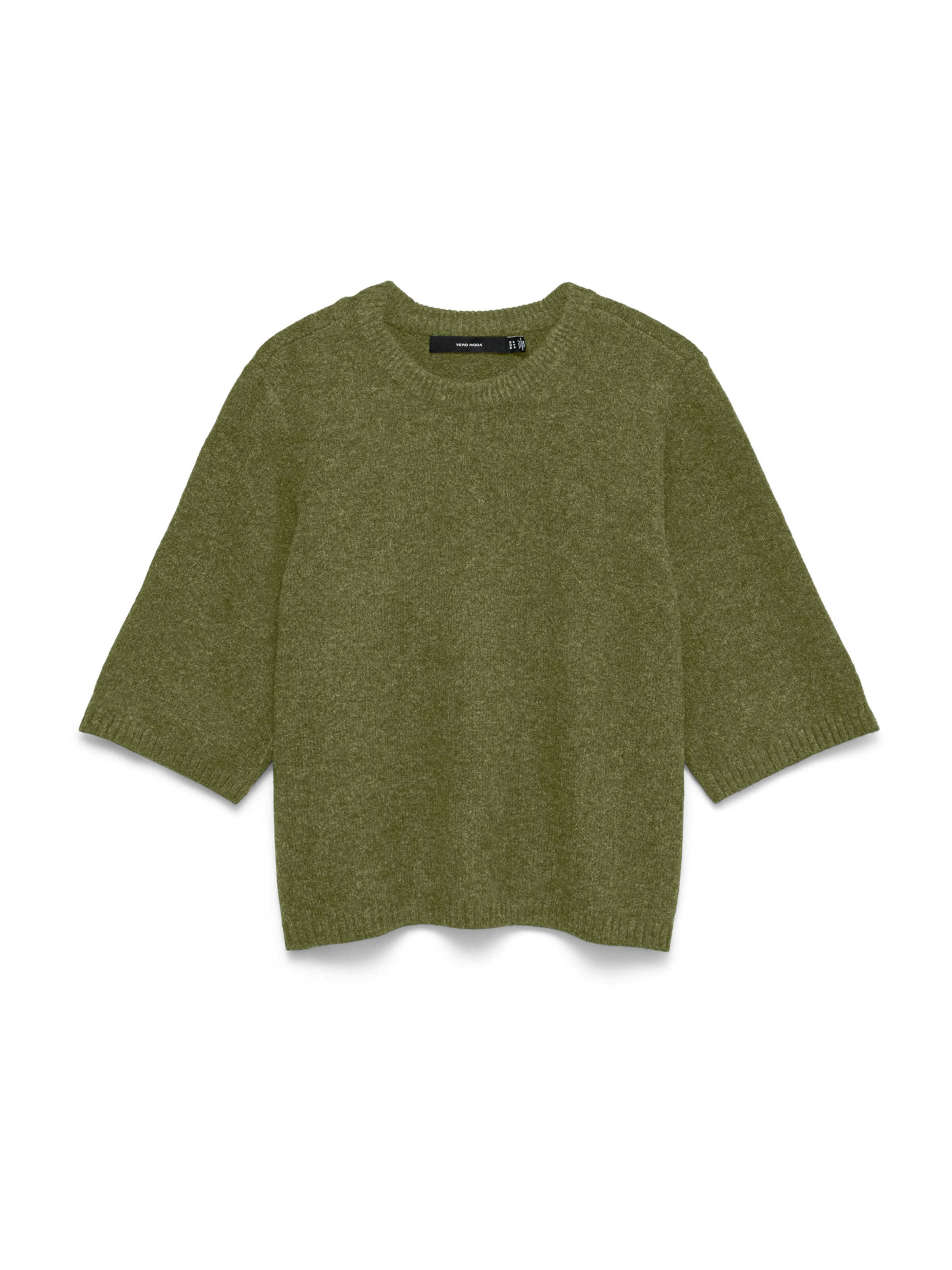 VERO MODA Pullover 'VMBOOM' in Grün: Vorderseite
