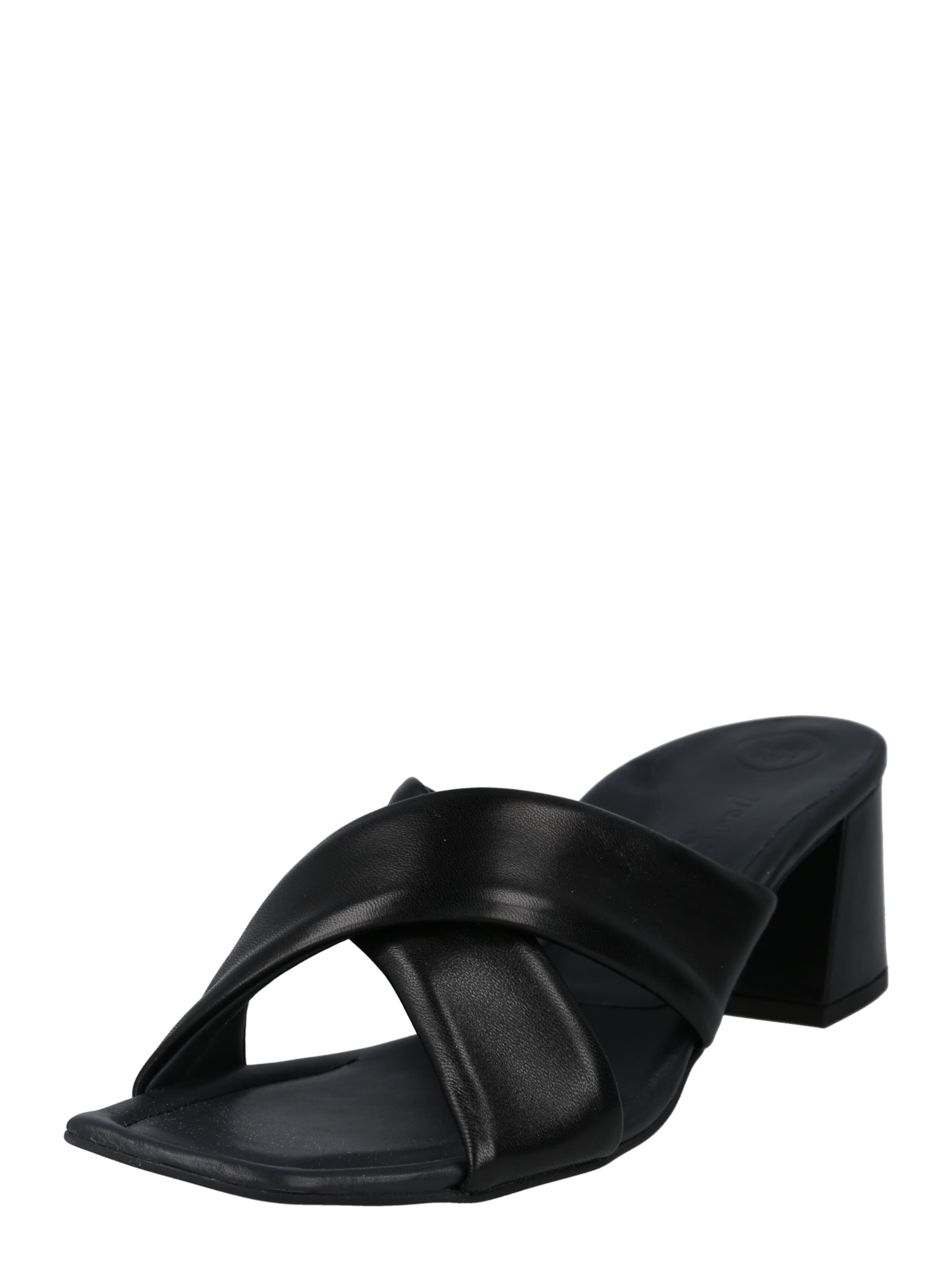 Zoccoletto di Paul Green in nero: frontale