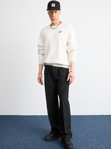 Nike Sportswear Pulóver 'CLUB' - fehér