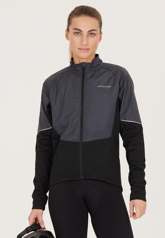 Veste de sport 'Jigsaw' ENDURANCE en gris : devant