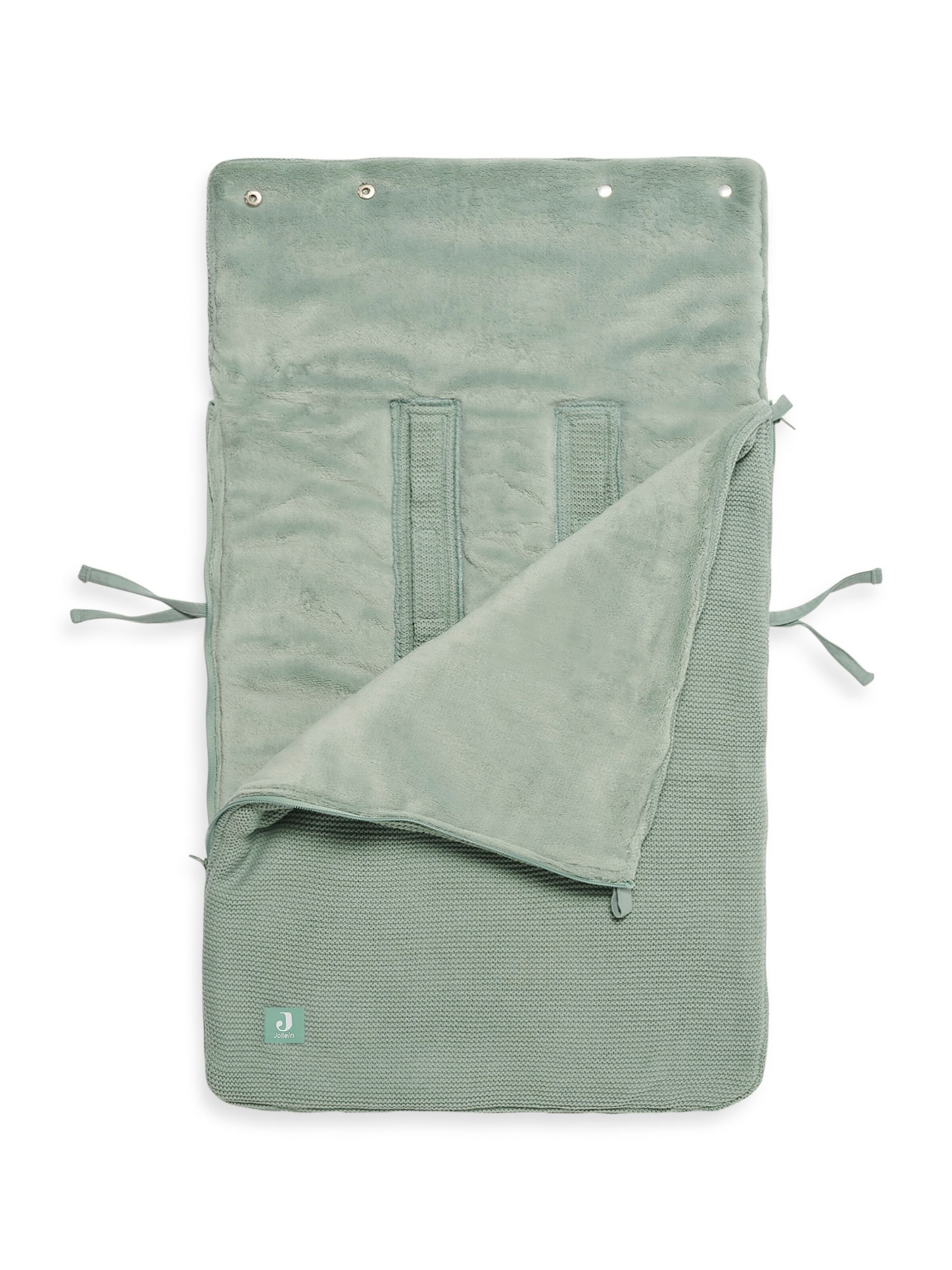 Jollein Schlafsack in Grün: Vorderseite