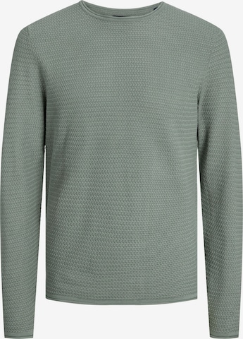 JACK & JONES Sweater in Green: front