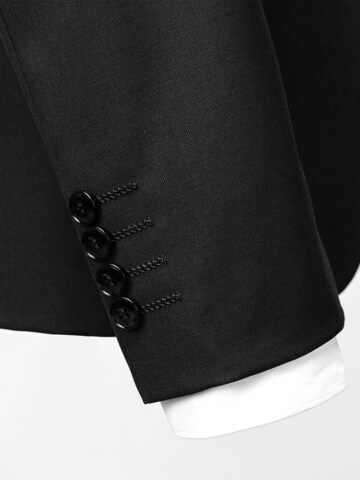 YOUTHUP Slim fit Suit 'Terzett' in Black