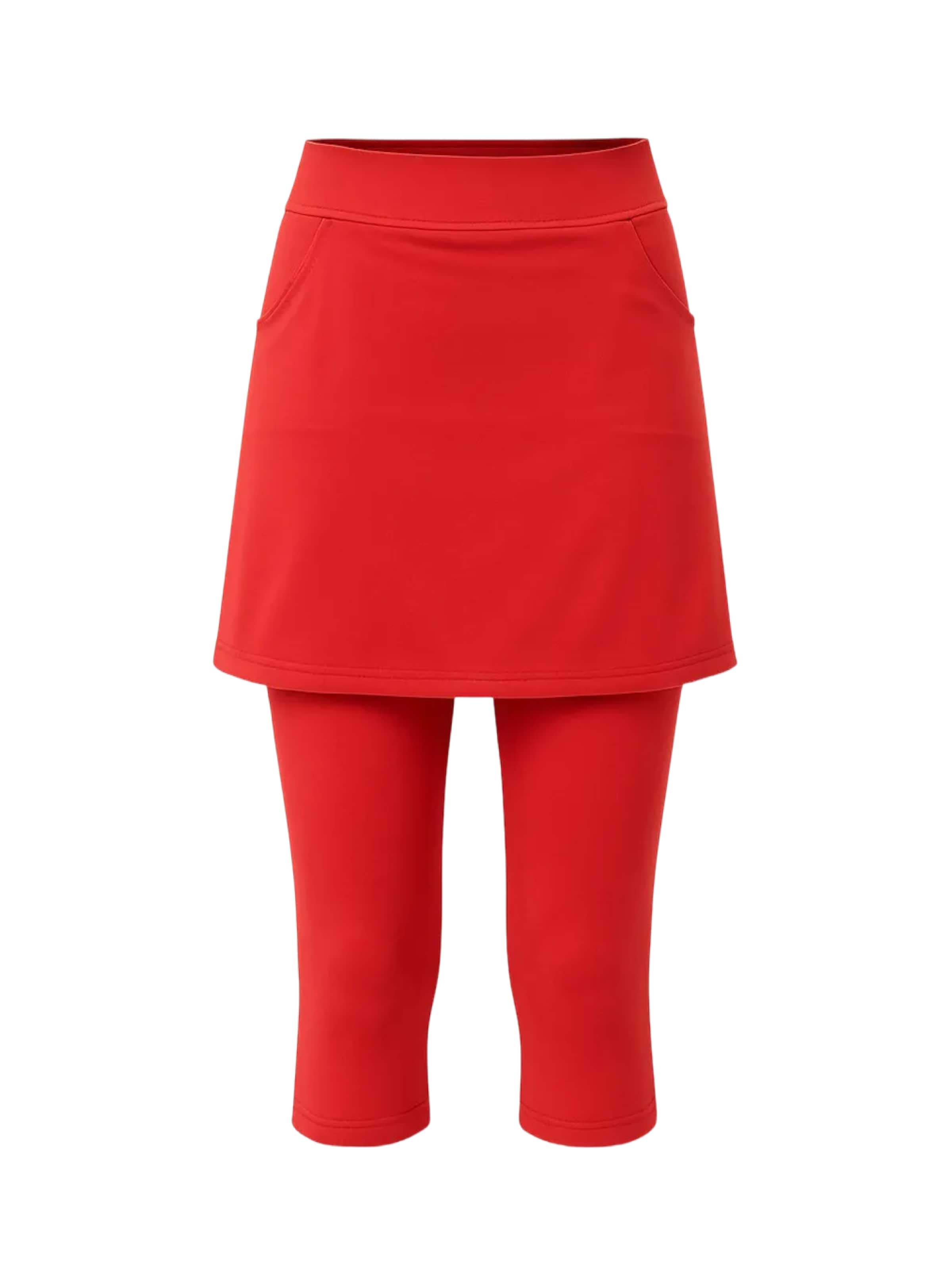 C&City Skinny Skirt in Red: front