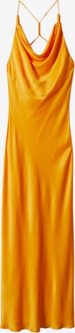 MANGO Вечерна рокля 'Griega' в оранжево: отпред