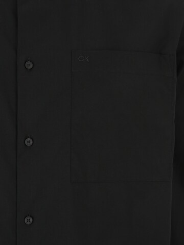 Calvin Klein Big & Tall - Regular Fit Camisa em preto