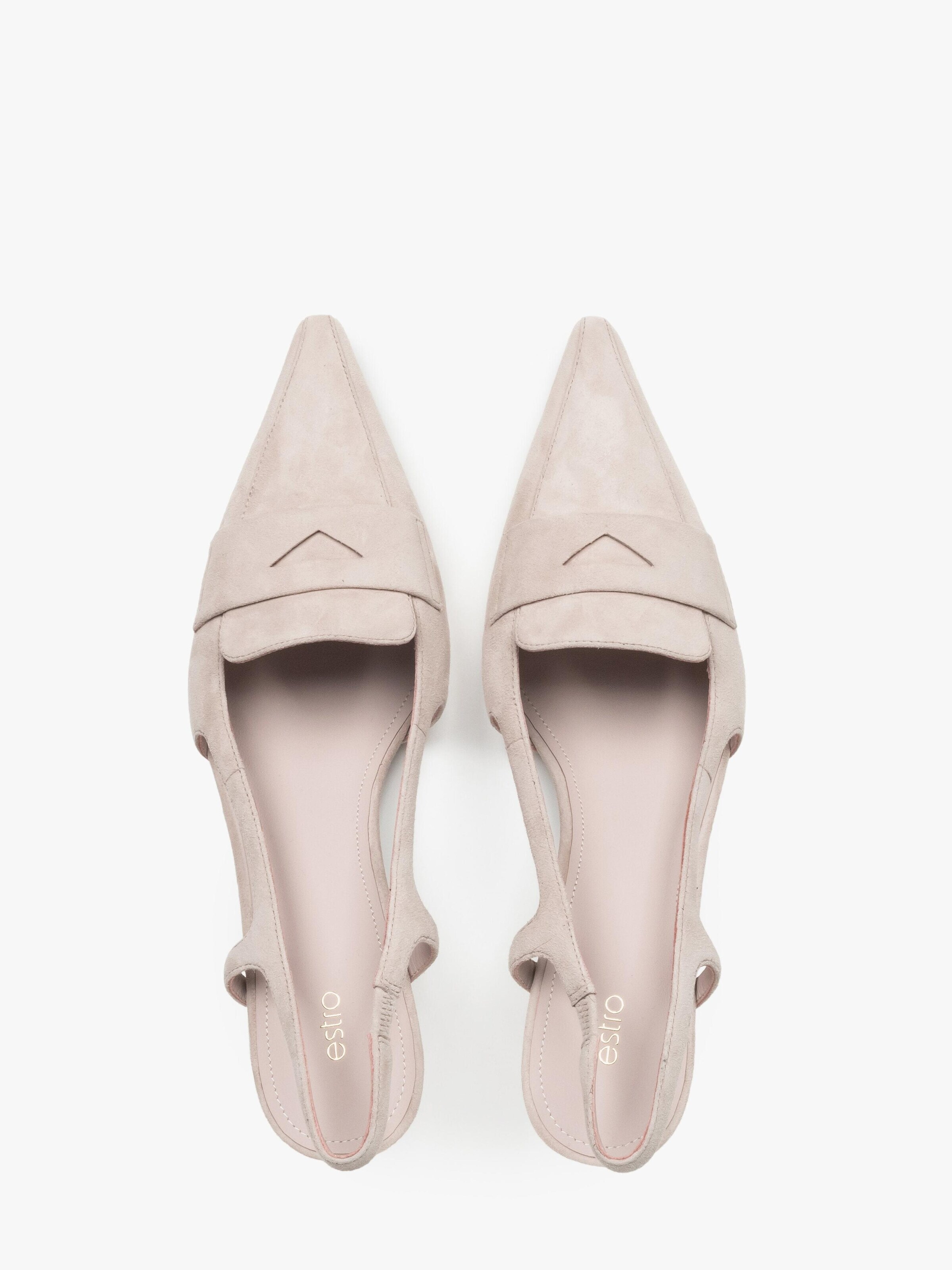Estro Slingback Pumps '2547-1100' in Beige