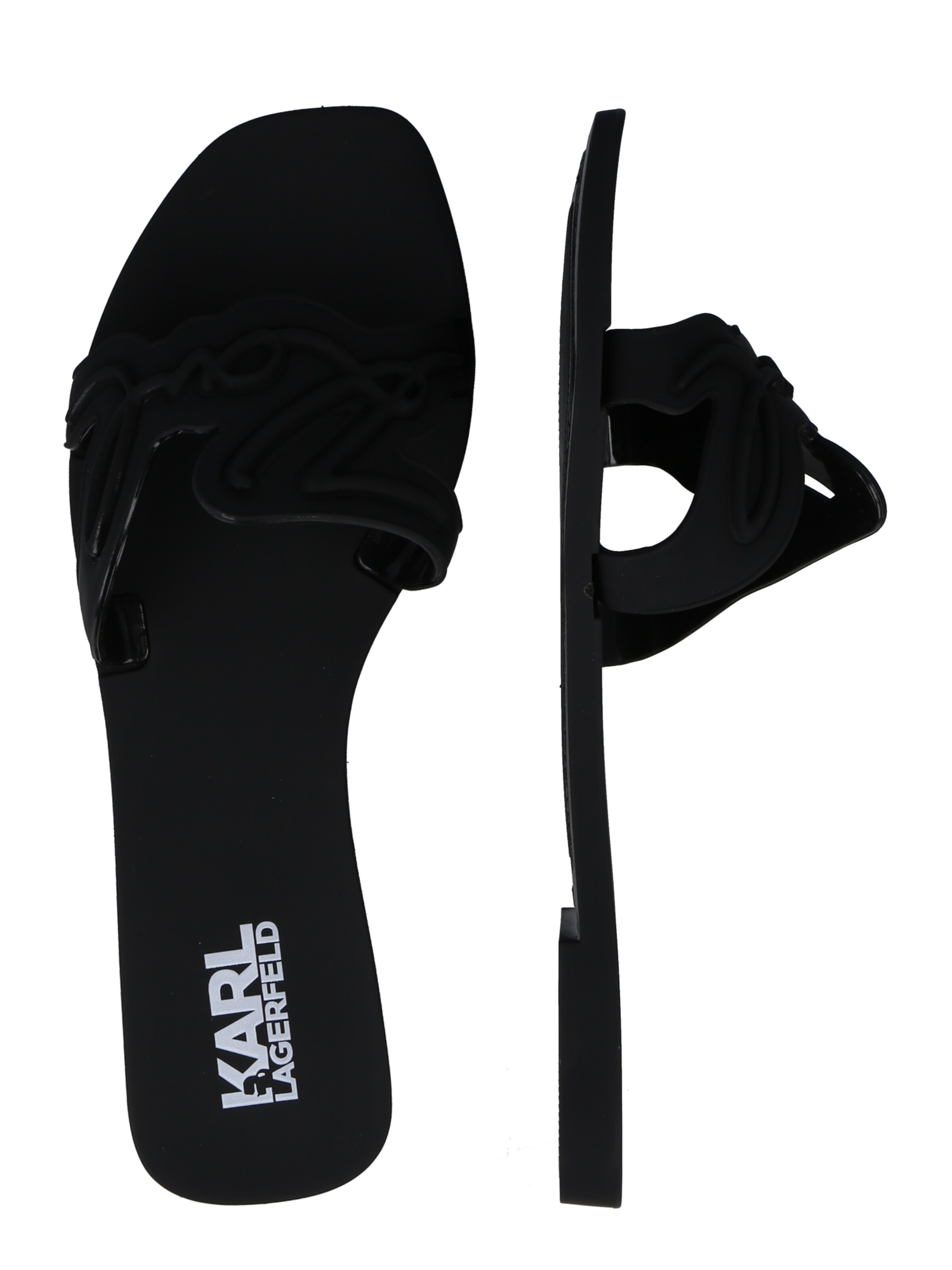 Zoccoletto 'Jelly' di Karl Lagerfeld in nero