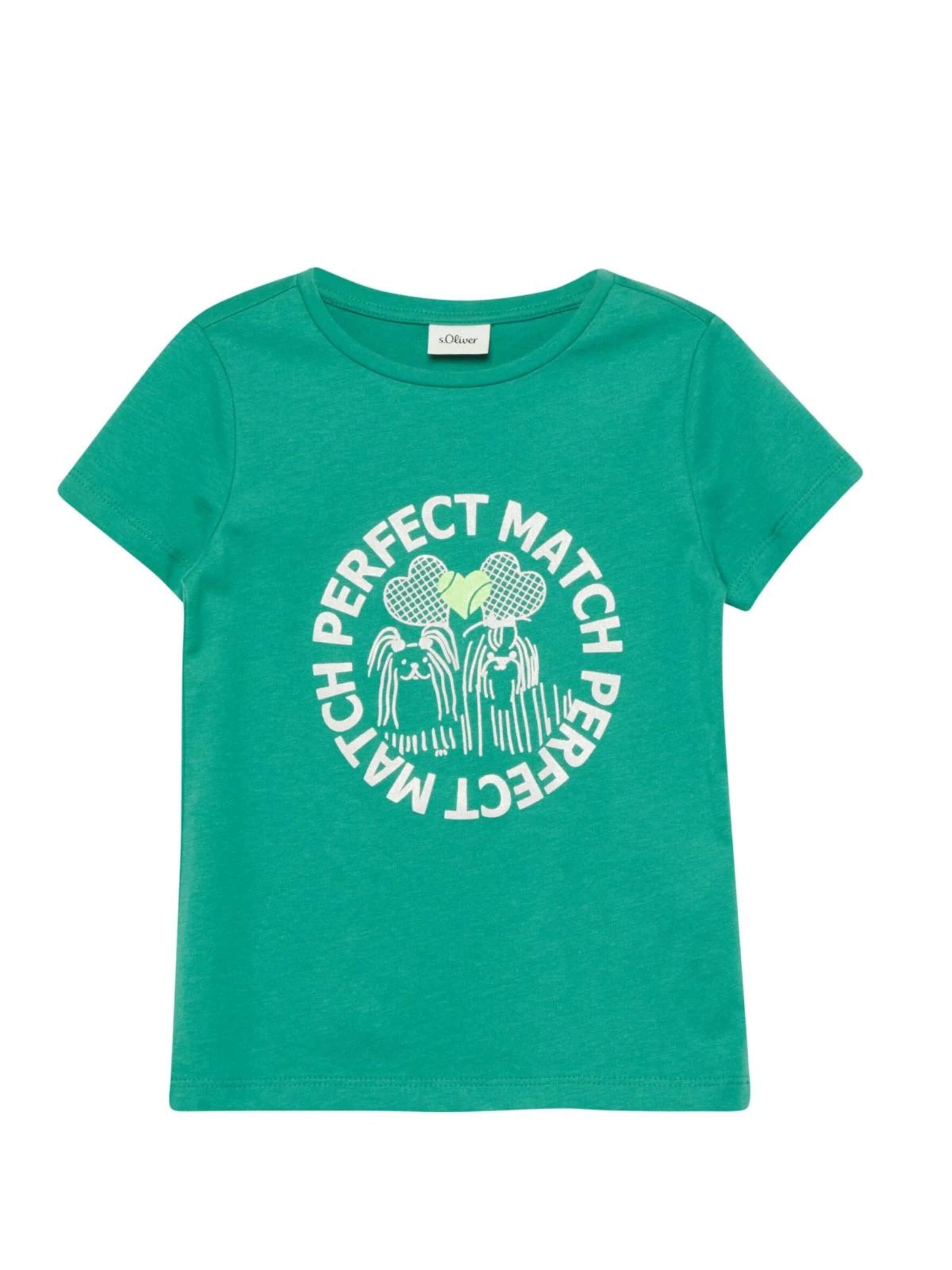 s.Oliver Shirt in Groen: voorkant