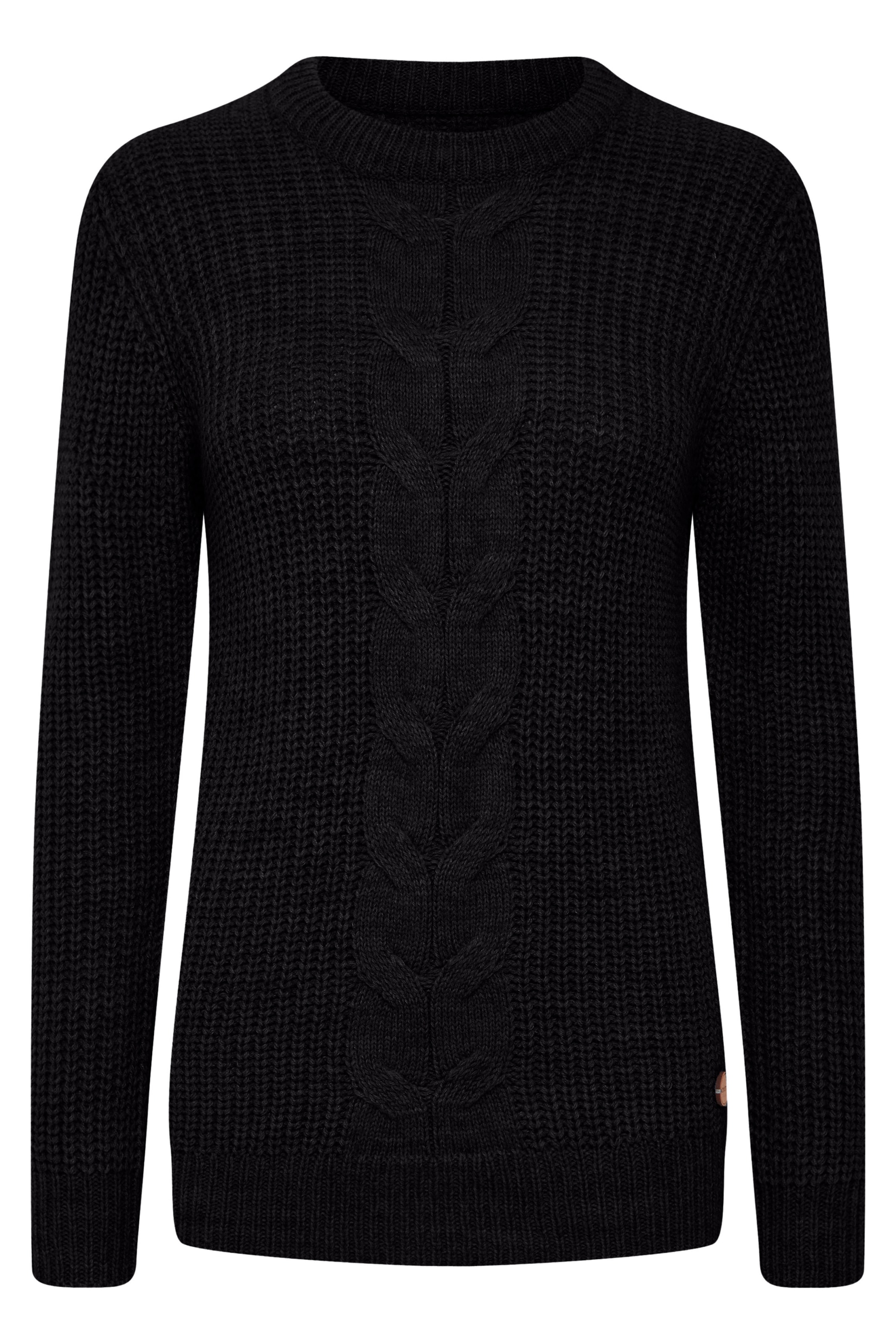 Oxmo Pullover 'Natasja' in Schwarz: Vorderseite