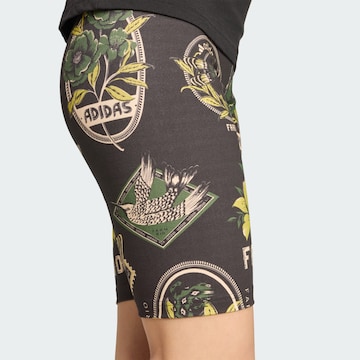 Skinny Pantaloni sport 'Adidas x Farm' de la ADIDAS SPORTSWEAR pe negru