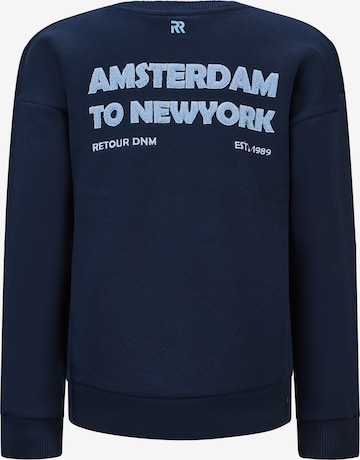 Retour Jeans Sweatshirt 'Matz' in Blue