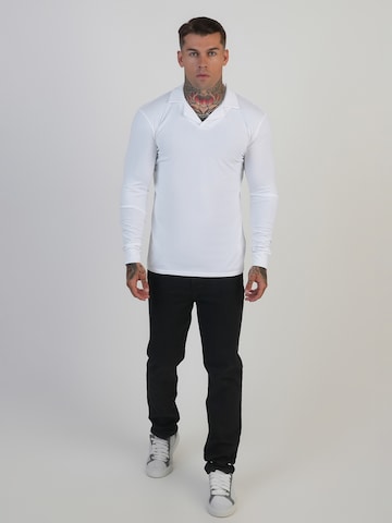 T-Shirt SikSilk en blanc