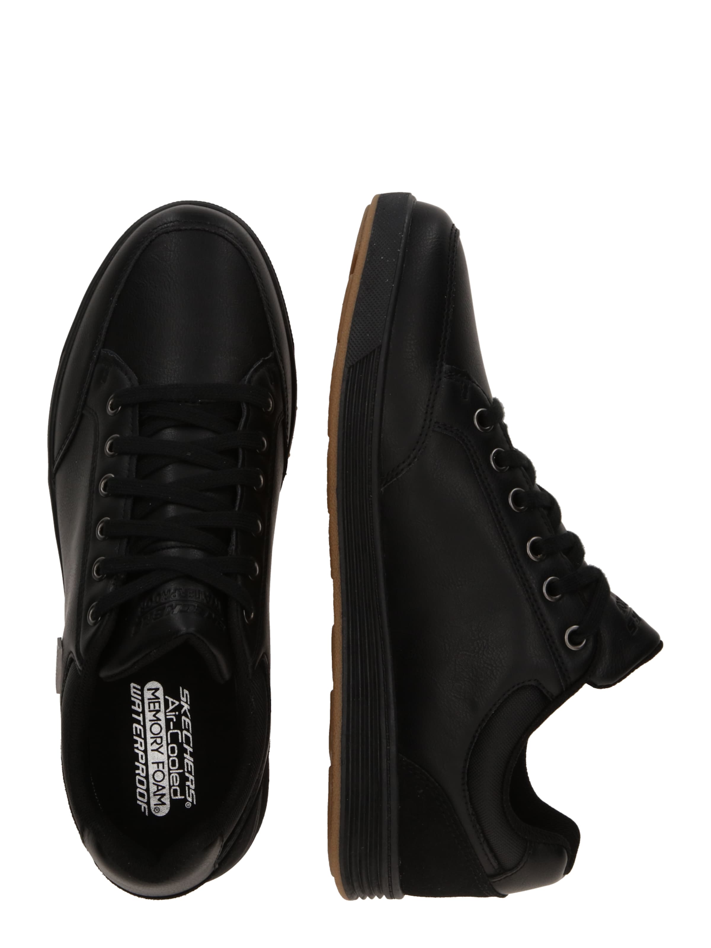 SKECHERS Låg sneaker 'Cavell' i svart