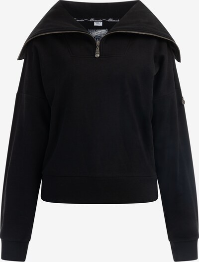 DreiMaster Vintage Sweatshirt 'Idem' i svart, Produktvy