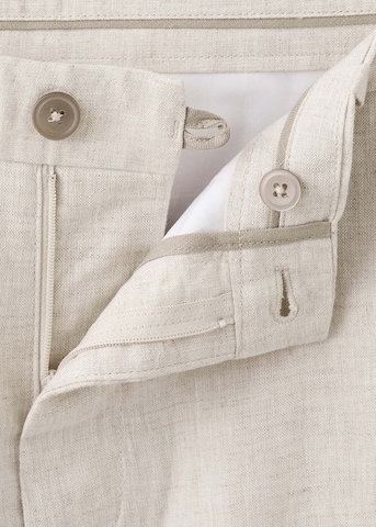 MANGO MAN Slim fit Chino Pants 'Oyster' in Beige