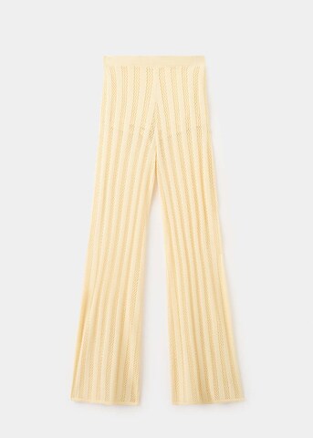 MANGO Regular Hose lolai in Gelb