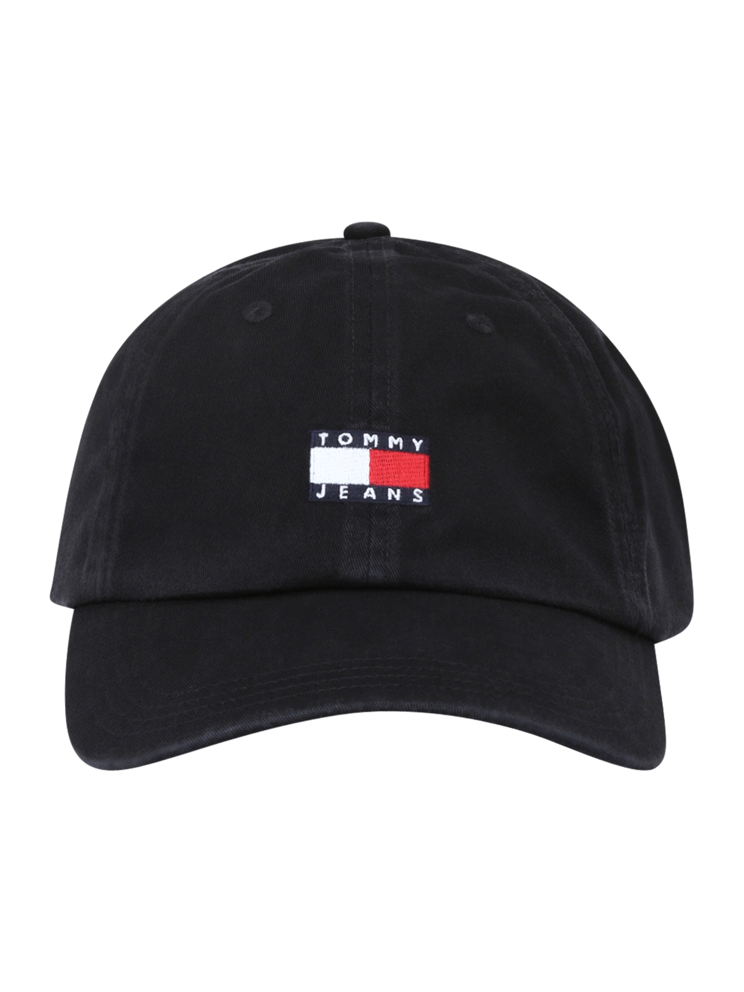 Tommy Jeans Czapka z daszkiem 'Heritage' w kolorze czarny