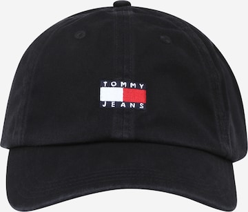 Tommy Jeans Cap 'Heritage' in Schwarz