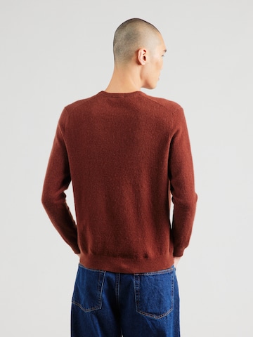 UNITED COLORS OF BENETTON Regular fit Pulover | rjava barva