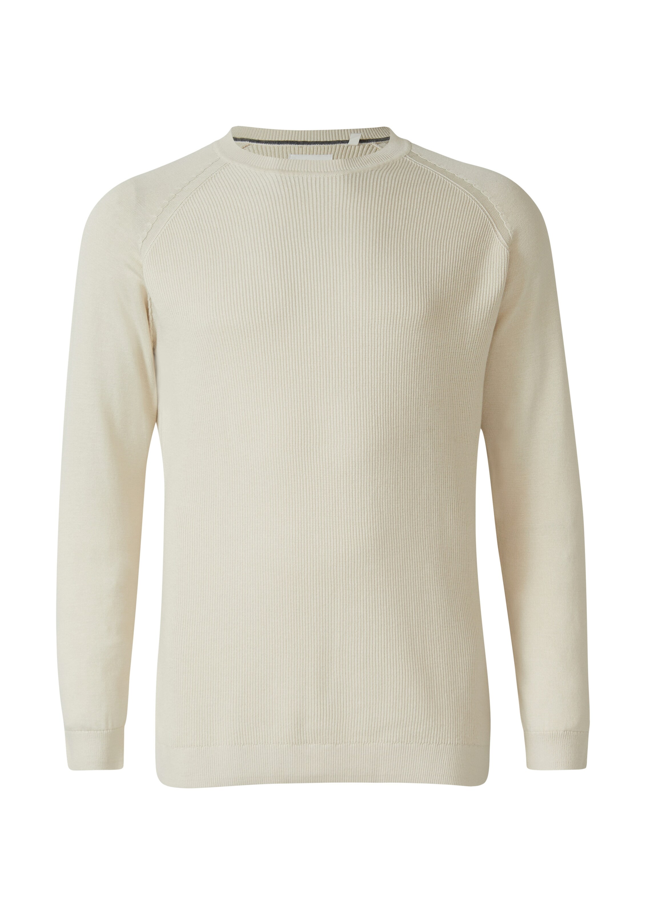 s.Oliver Men Big Sizes Pullover in Beige: Vorderseite