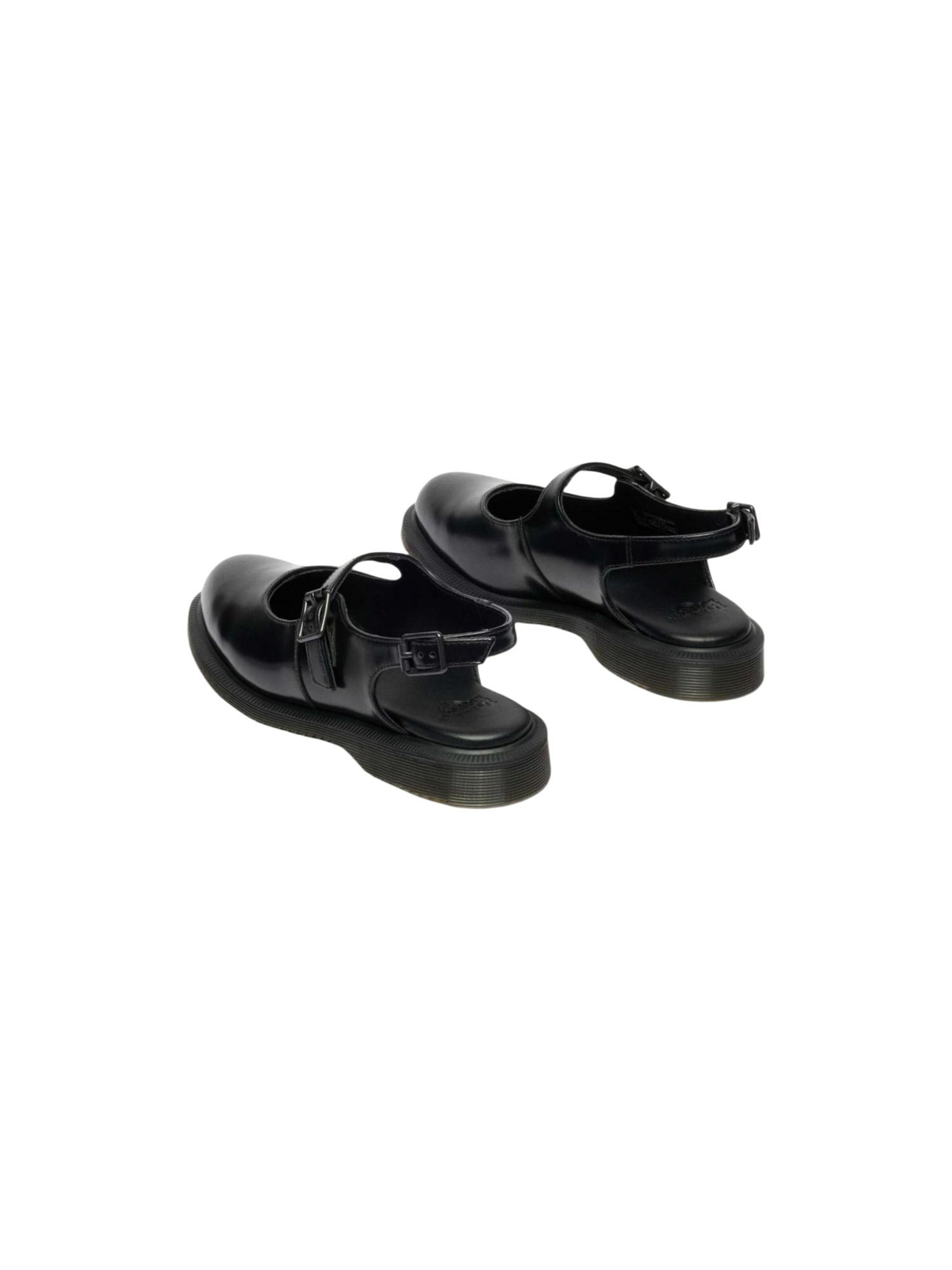 Dr. Martens - Sandalias 'Madaline Black Polished Smooth 42132001' en negro