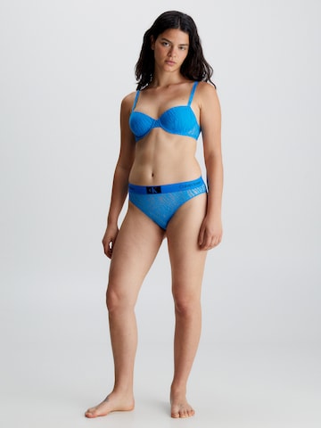 Calvin Klein Underwear Balconette Bra in Blue