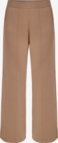 smėlio TATUUM Plačios klešnės Kelnės: priekis