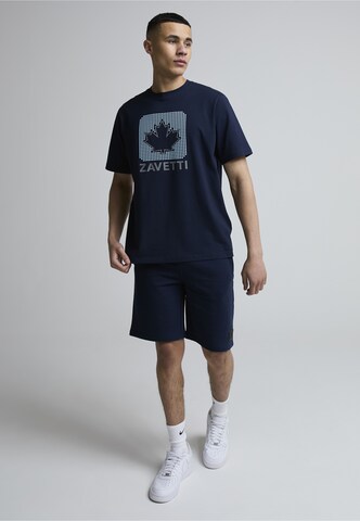 T-Shirt 'Alvo' Zavetti Canada en bleu