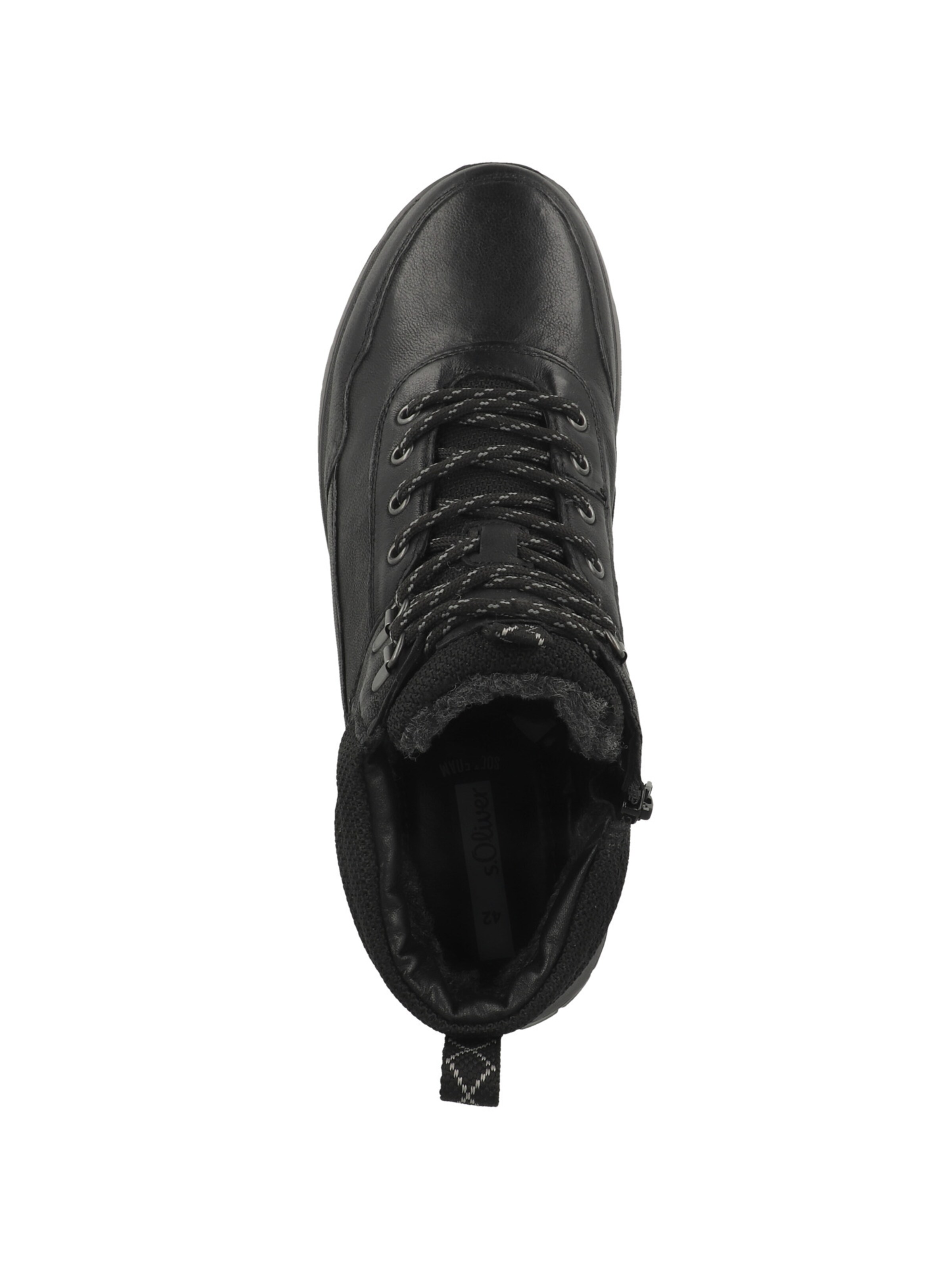 s.Oliver Schnürboots '5-16227-43' in Schwarz