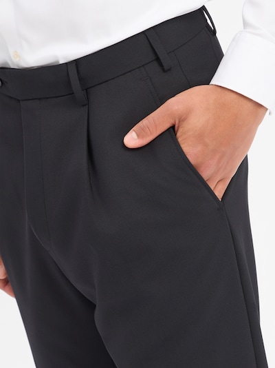 Digel Pleated Pants 'Bert' in 44 in Black, Item view