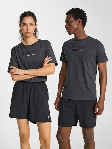 Hummel Functioneel shirt in Grijs: voorkant
