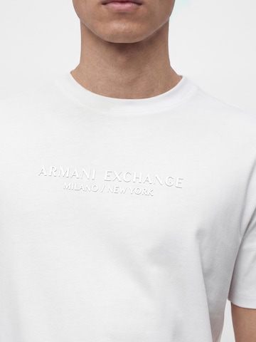 ARMANI EXCHANGE T-Shirt in Weiß