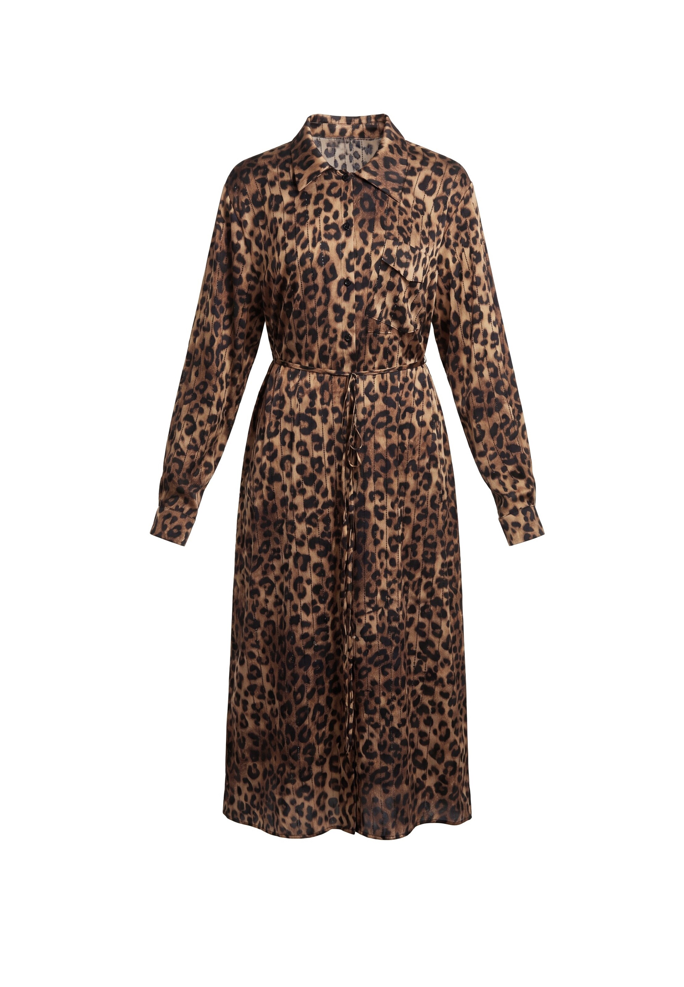 Robe faina en marron : devant