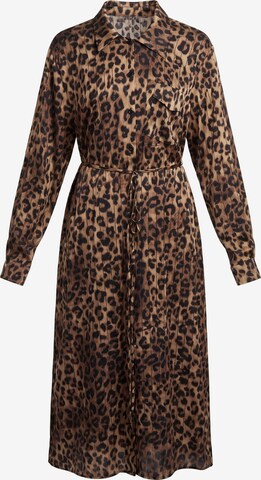 Robe faina en marron : devant